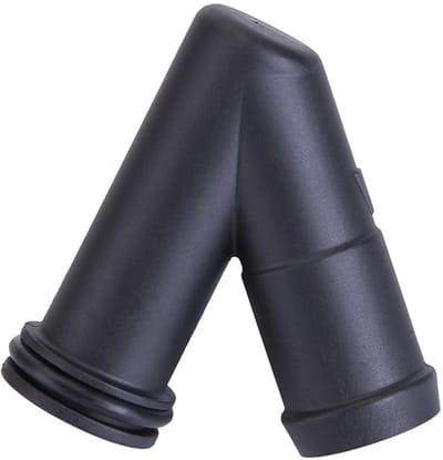 Allecto - T-Connector - Waterpijp Connector - Kunststof - Zwart