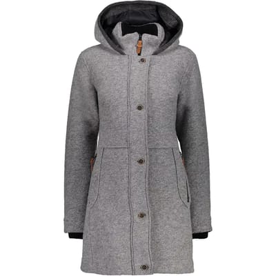 CMP Campagnolo 39M3206 Fix Hood Jas Dames, grigio melange Maat EU 48