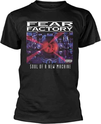 Fear Factory Heren Tshirt -S- Soul Of A New Machine Zwart