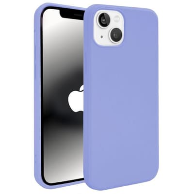 ShieldCase telefoonhoesje geschikt voor Apple iPhone 13 silicone case - paars - Siliconen hoesje - Shockproof case hoesje - Backcover case