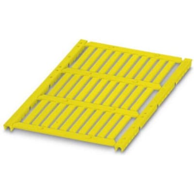 Phoenix Contact 0801423 UCT-WMT (30X4) YE Kabelmarkeringdrager Montagemethode: Schuiven Markeringsvlak: 30 x 4 mm Geel Aantal markeringen: 600 10 stuk(s)