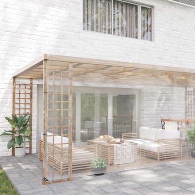 vidaXL - Plantenhoes - Transparant - 5 - x - 12 - m - PVC