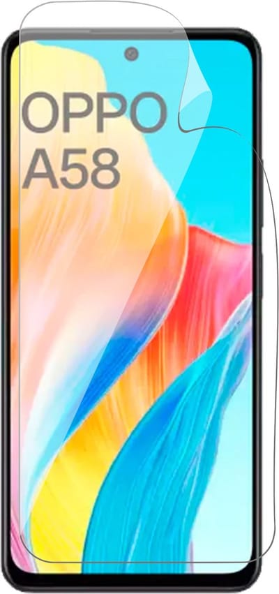 Screenprotector geschikt voor Oppo A58 4G - 1x FlexGuard Screen Protector