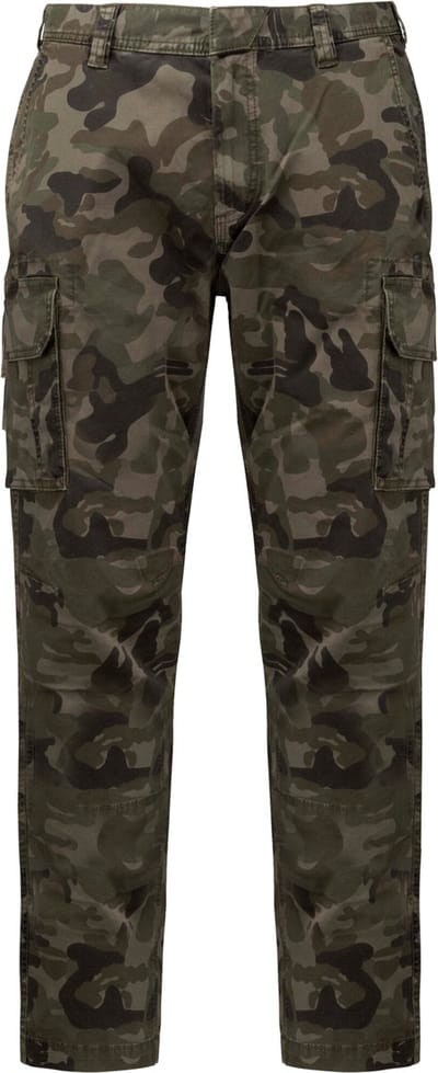 Kariban Herenbroek met diverse zakken K744 - Olive Camouflage - 60 NL (54 FR)