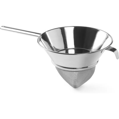 HENDI Puntzeef – half gaas – roestvast staal – vaatwasmachinebestendig – 500x245x x(H)210mm