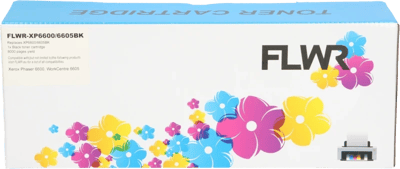 FLWR - Toners / Xerox 6600/6605 / zwart / Geschikt voor Xerox