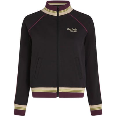 Trainingspak King Louie 11031 Lila Coljack Daytona Sweat Black