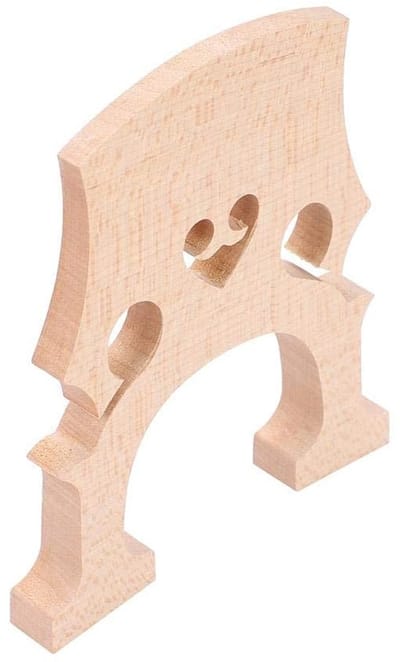 Dailygoody - Cellobrug - Vervangingsonderdeel - Standaard formaat - Esdoorn cellobrug - Muzikale onderdelen voor 4/4 cello - Geschikt voor cellosnaren