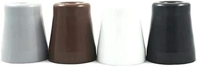 Deurstop Bumper - Muur Beveiliger - Deur Dempen - PVC Rubber Materiaal - 50x60mm - Zwart