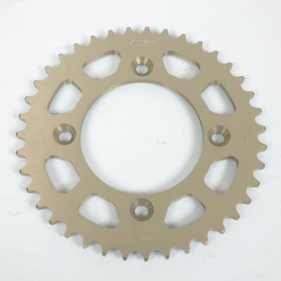 Couronne de transmission Sunstar pour moto Honda 70 CRF F 2004 à 2012 39 dents / ARG / Avec étrier AV+AR Neuf