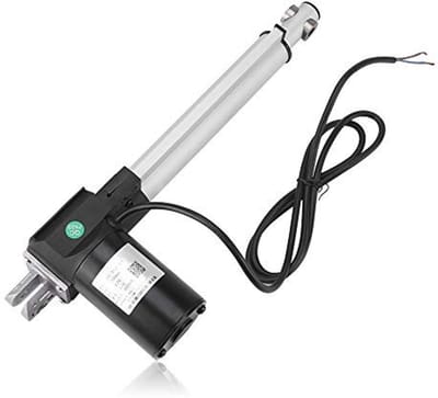 Dailygoody - DC 12 V Heavy Duty Actuator - Elektrische Actuator 6000N - Zilver - Lineaire Actuator - Maximale Lift - Geschikt voor Domotica