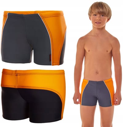 ZAGANO - Zwembroek jongens - Maat 116 - Sneldrogende - Sport Zwembroek - Strandshort jongens