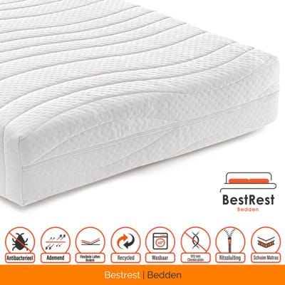 Koudschuim matras Basic - HR - 20cm dik - 70x210cm