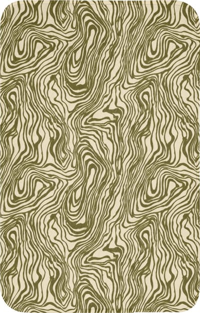 WC mat 50x80 cm - Antislip - Abstract - Marmer - Groen - Toiletmat - Vloermat - Douchemat - Toilet tapijt - Toiletmatten