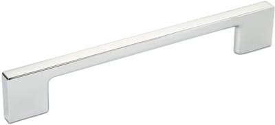 5 stuks Meubelgrepen BG02 Boorgat afstand 160 mm gepolijst chroom Beugelgrepen van SOTECH