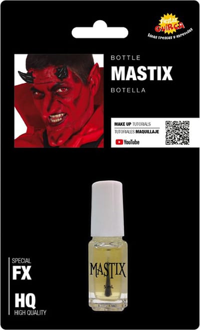 Mastix lijm voor gezicht accessoires - snorrenplak - carnaval en Halloween - verkleden