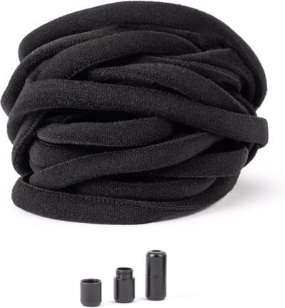 GBG Elastische Veters 100 - 150CM - Zwart - Schoenveters - Laces