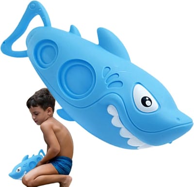 Waterspuiter Speelgoed - Waterpistool Zomer - Buiten Spelen - Leuke Zeedier Vormen - 30x10x7cm - Willekeurige Kleuren