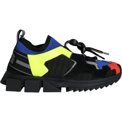 Dolce & Gabbana Multicolor Mesh Sorrento Wandelschoenen