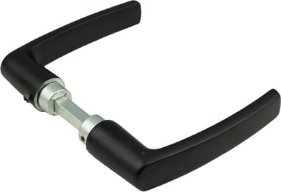 Ami Deurkruk - Blokmodel - aluminium - 53-57mm deurdikte - gitzwart