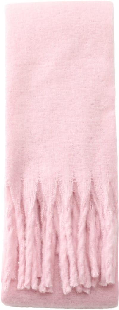 Emilie scarves - sjaal - wintersjaal - dames - roze - basic - lang