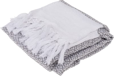 Dailygoods- Hamamdoek 80x170 cm - Zacht - Lichtgewicht - Duurzaam - Ruitpatroon - Ideaal voor sport/yoga/reizen - Badhanddoek