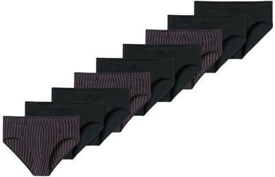 Schiesser Heren slip / onderbroek 9 pack 95/5 Essentials