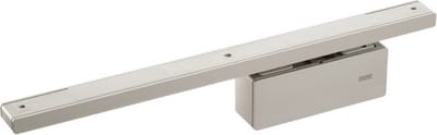 ActiveStop deurdemper voor opbouw montage, roestvaststaal look, voor glazen deuren