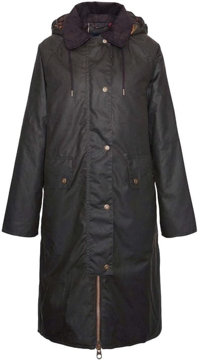Barbour Dames Waxjas Willows Dark Olive