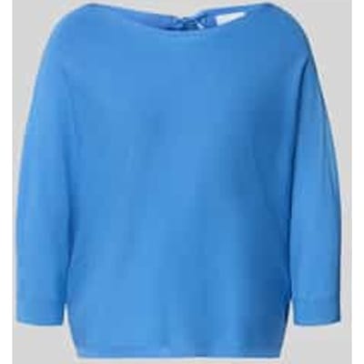 Comma  Pullover Blue Maat: 36 | Sweaters Outlet | Dames | Blauw