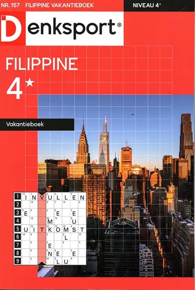 Denksport Filippine Vakantieboek - 4* 157 2026