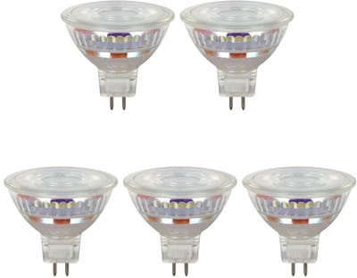 SPL GU5.3 LED Lamp 2.7W - Warm Wit - 350lm - Led Spot MR16 - 5 Stuks
