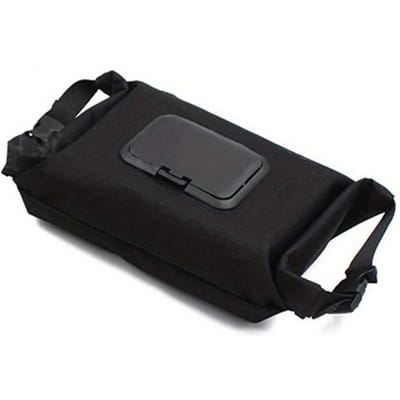 Buiten Natte Doekjes Doos Canvas Papieren Handdoeken Natte Doekjes Dispenser Hangende Opbergruimte voor Buiten Kampeeraccessoires