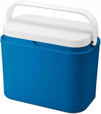 Koelbox - Isolatiebox Draagbaar - Buitenactiviteiten Opslag - Tot 12 uur koel - 10 liter - Blauw