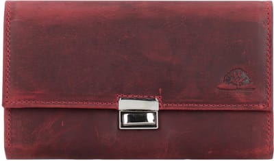 Greenburry Vintage Portemonnee Leder 17 cm - Dames - Horizontaal - rusty red