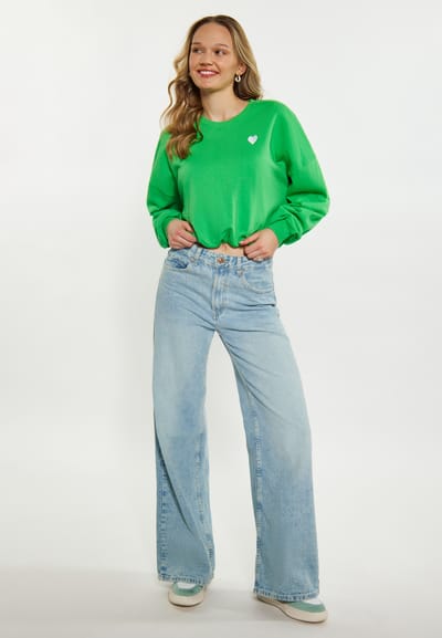 Mymo Sweatshirt Dames groente