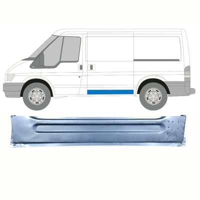 Schuifdeur reparatiepaneel binnen voor Ford Transit 2000-2013 / Links