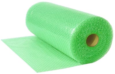 Biologisch Afbreekbare Noppenfolie Rol (400 mm x 25 m) - Duurzame Verpakking voor Breekbare Artikelen en Verzending