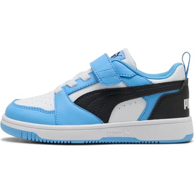 PUMA Puma Rebound V6 Lo AC+ PS Unisex Sneakers - Team Light Blue-Puma Black-Puma White