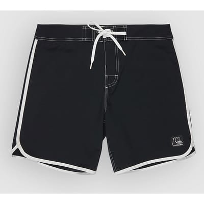 Quiksilver Original Scallop 18 Boardshorts zwart