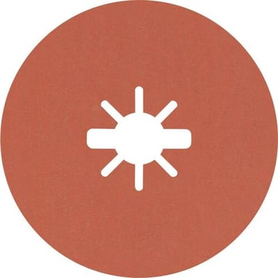 Bosch Accessories 2608621806 Fiberschijf Diameter 115 mm Korrelgrootte (num): 80 5 stuk(s)