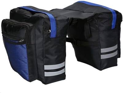 HEZIVO® Fietstassen Dubbel Waterdicht - Fietstas Elektrische Fietsen - Blauw