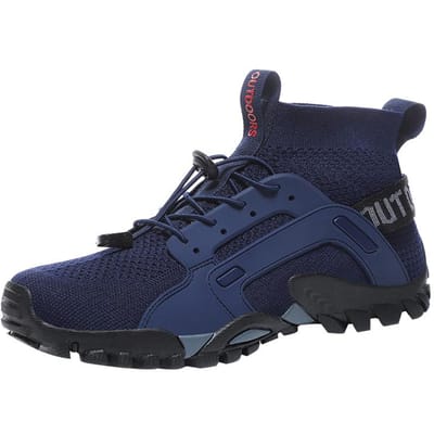 Heren Waterschoenen Antislip Heren Sneakers Bergwandelschoenen Sneldrogende Waterschoenen Zachte Heren Casual Sneakers Maat 38-48 43 blue