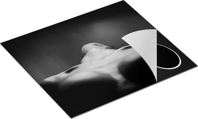 Chefcare Inductie Beschermer Vrouwen Borsten - Erotiek - Zwart Wit - 60x50 cm - Afdekplaat Inductie - Kookplaat Beschermer - Inductie Mat