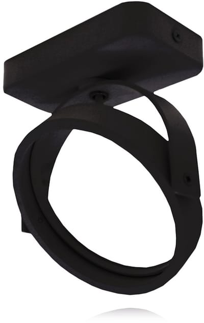 OutledTL LED AR111 opbouwarmatuur - enkel zwart - 1 stuk - GU10 fitting met kantelmogelijkheid