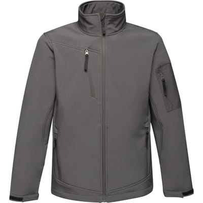 Regatta - Heren Standout Arcola 3-Laags Waterdichte en Ademende Softshell Jas (Donkergrijs)