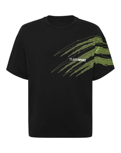 T-Shirt Ronde Hals Ss Scratch