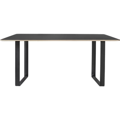 Muuto - 70/70 tafel - zwart - zwart - S