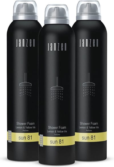 JANZEN Shower Foam Sun 81 3-pack