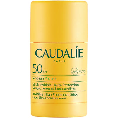 Caudalie Vinosun Invisible Sun Stick SPF50 - 15 g voor optimale bescherming tegen de zon